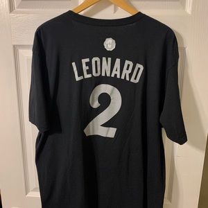Kawhi Leonard Spurs Holiday T-Shirt 2XL